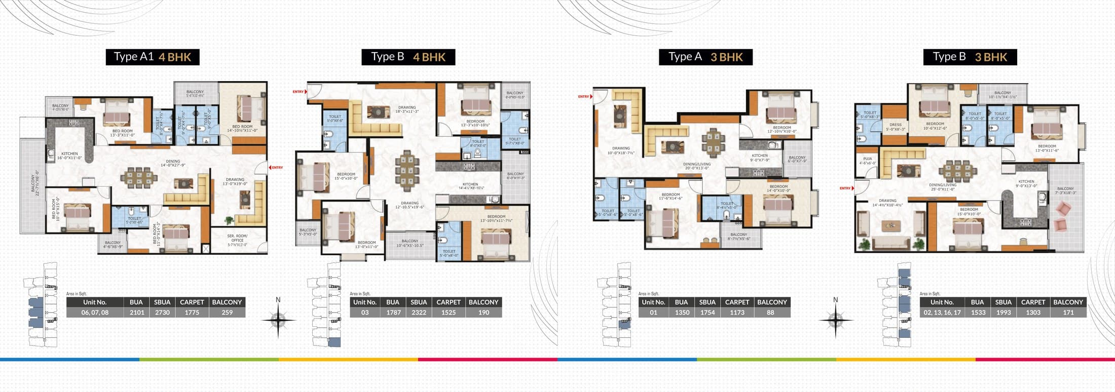 Spectrum 21 apartment floor plan preview